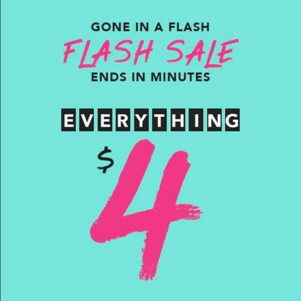 $4 Clearance sale